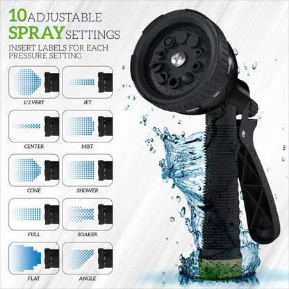Expandable Garden Hose with Brass Connectors